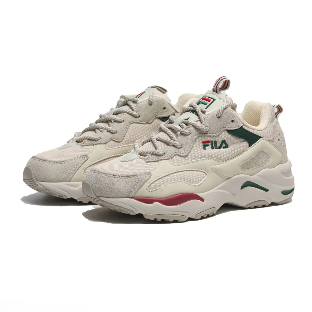 【FILA】休閒鞋 Ray 男鞋 女鞋 白 低筒 厚底 增高 老爹鞋 小白鞋 斐樂(4C625Y100) 歷史價格詳細信息