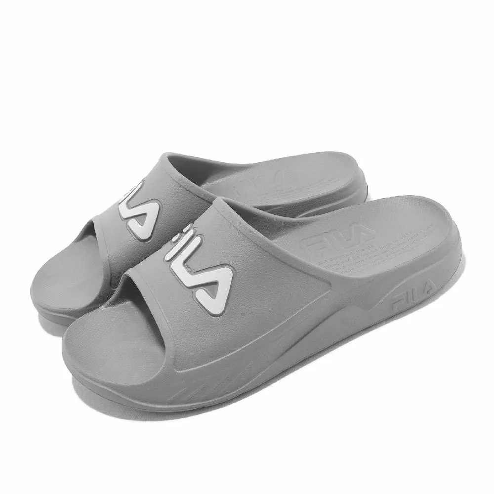 Fila 拖鞋 Plumpy Slide 白 藍 男鞋 防水 輕便 經典 基本款 斐樂 4S334W113 歷史價格詳細信息