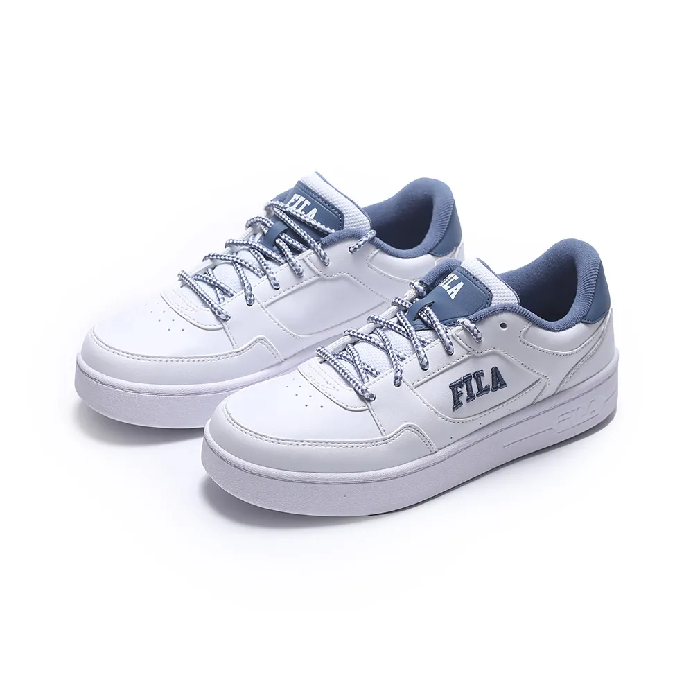 FILA 休閒鞋 白 藍紅 草寫LOGO 小白鞋 女 4C304X123 歷史價格詳細信息