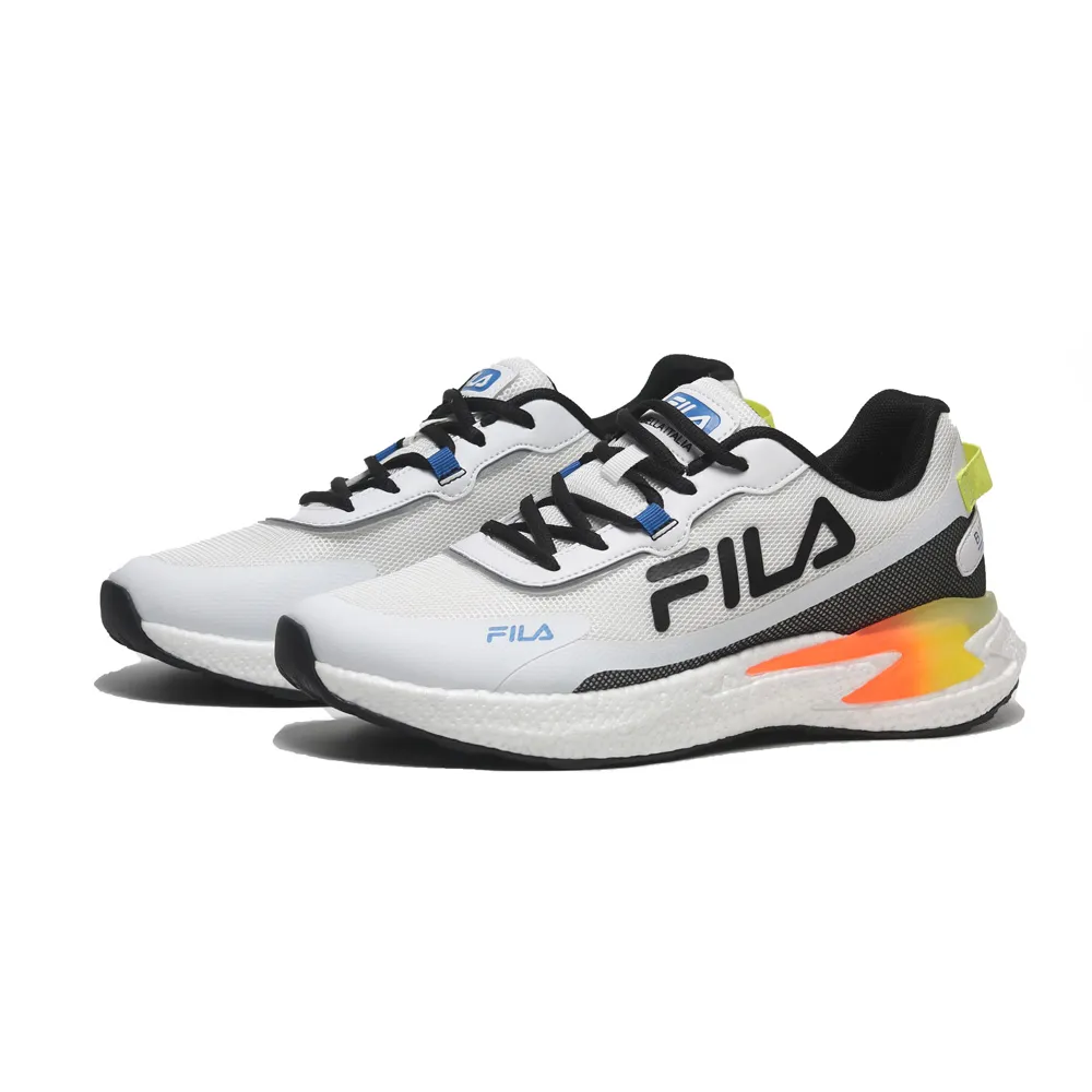 FILA 慢跑鞋 白黑 防潑水 襪套式 運動鞋 男 1J911X123 歷史價格詳細信息