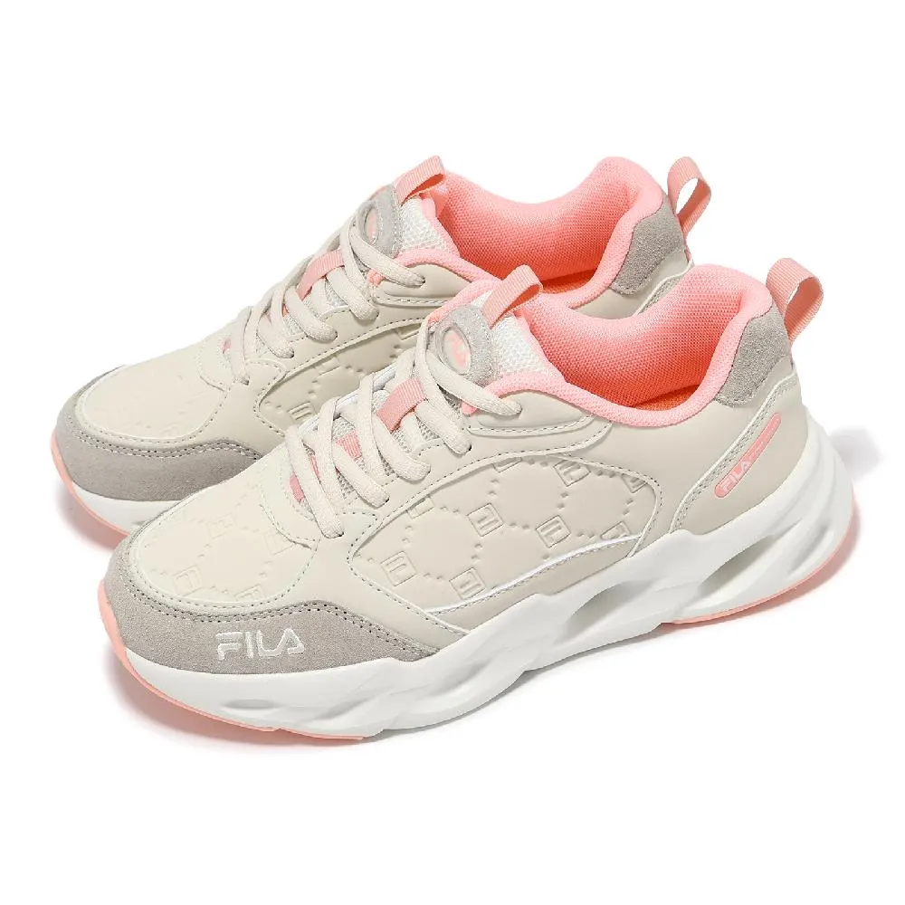 Fila 米 粉綠  網布 透氣 復古 老爹 休閒 運動鞋 女款 J1890【新竹皇家 5-J329X-131】 歷史價格詳細信息