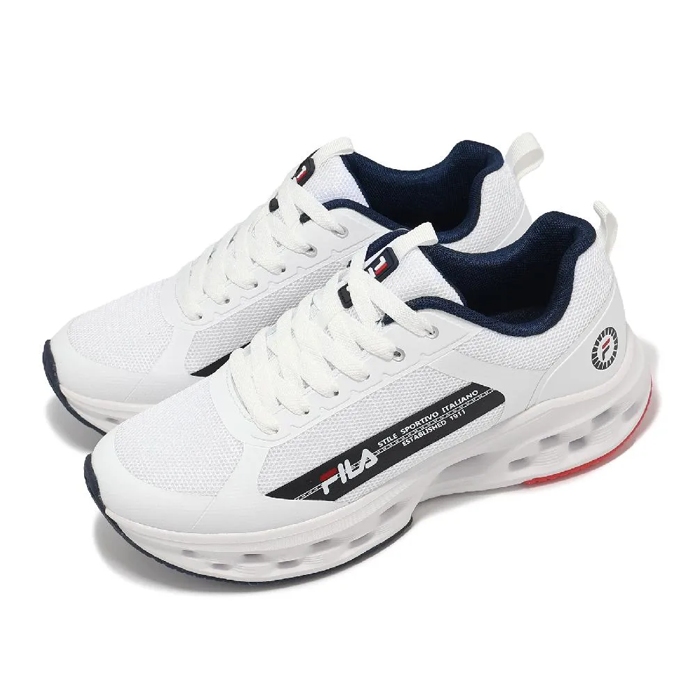 FILA 休閒鞋 白黑 格紋 復古 老爹鞋 女 5J329Y110 歷史價格詳細信息