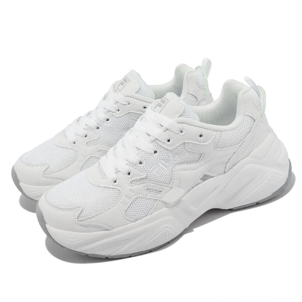 Fila 休閒鞋 Circuit 白 全白 女鞋 小白鞋 老爹鞋 厚底 增高 運動 斐樂 【ACS】 5J905W111 歷史價格詳細信息