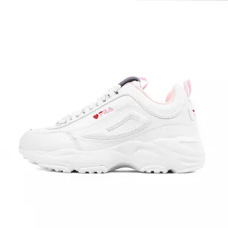 FILA 休閒鞋 DISTRACER HEART 白粉 愛心 情人節限定 老爹鞋 女 5C112Y128 歷史價格詳細信息