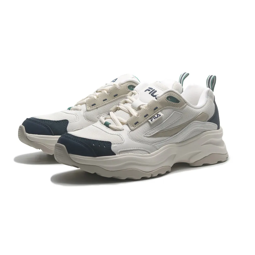 FILA 休閒鞋 WOODBLOCK 米白 奶茶 復古 老爹鞋 男女 4C140Y924 歷史價格詳細信息