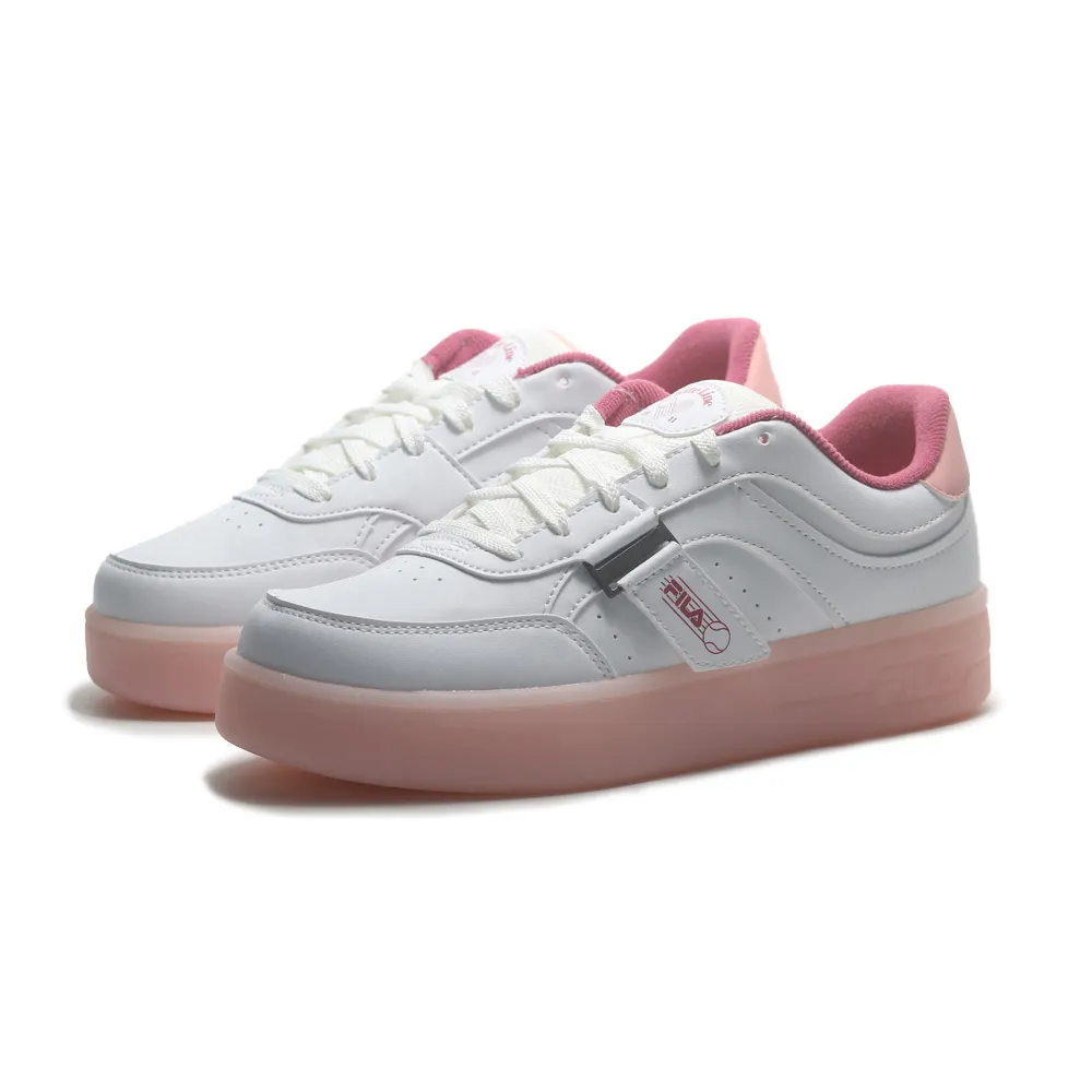FILA 休閒鞋 JELLY 米白棕 果凍底 復古 緞帶 女 5C336Y177 歷史價格詳細信息