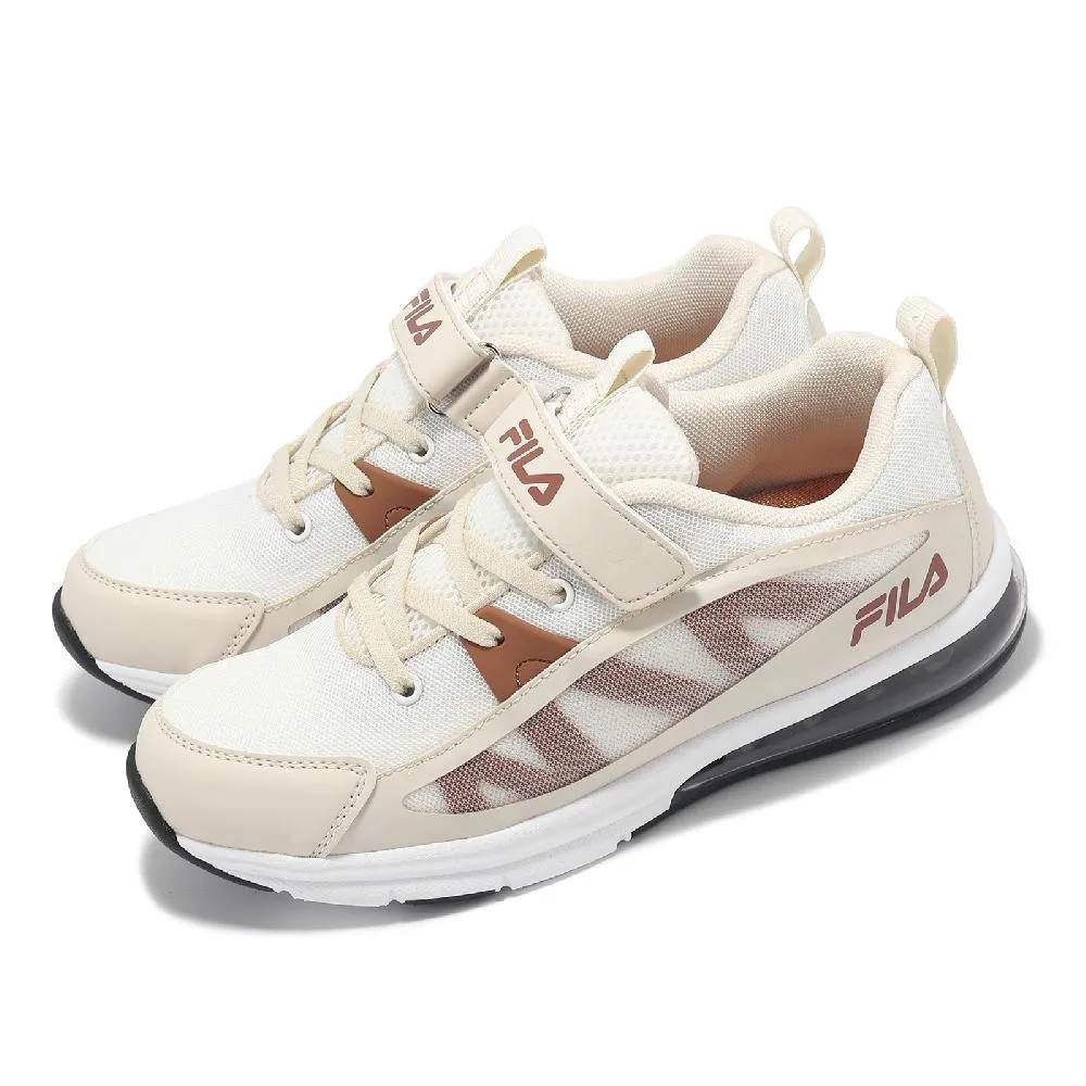 Fila 斐樂 休閒鞋 J821Y 大童 女鞋 白 黑 黃 旋鈕 氣墊 小朋友 3J821Y091 歷史價格詳細信息