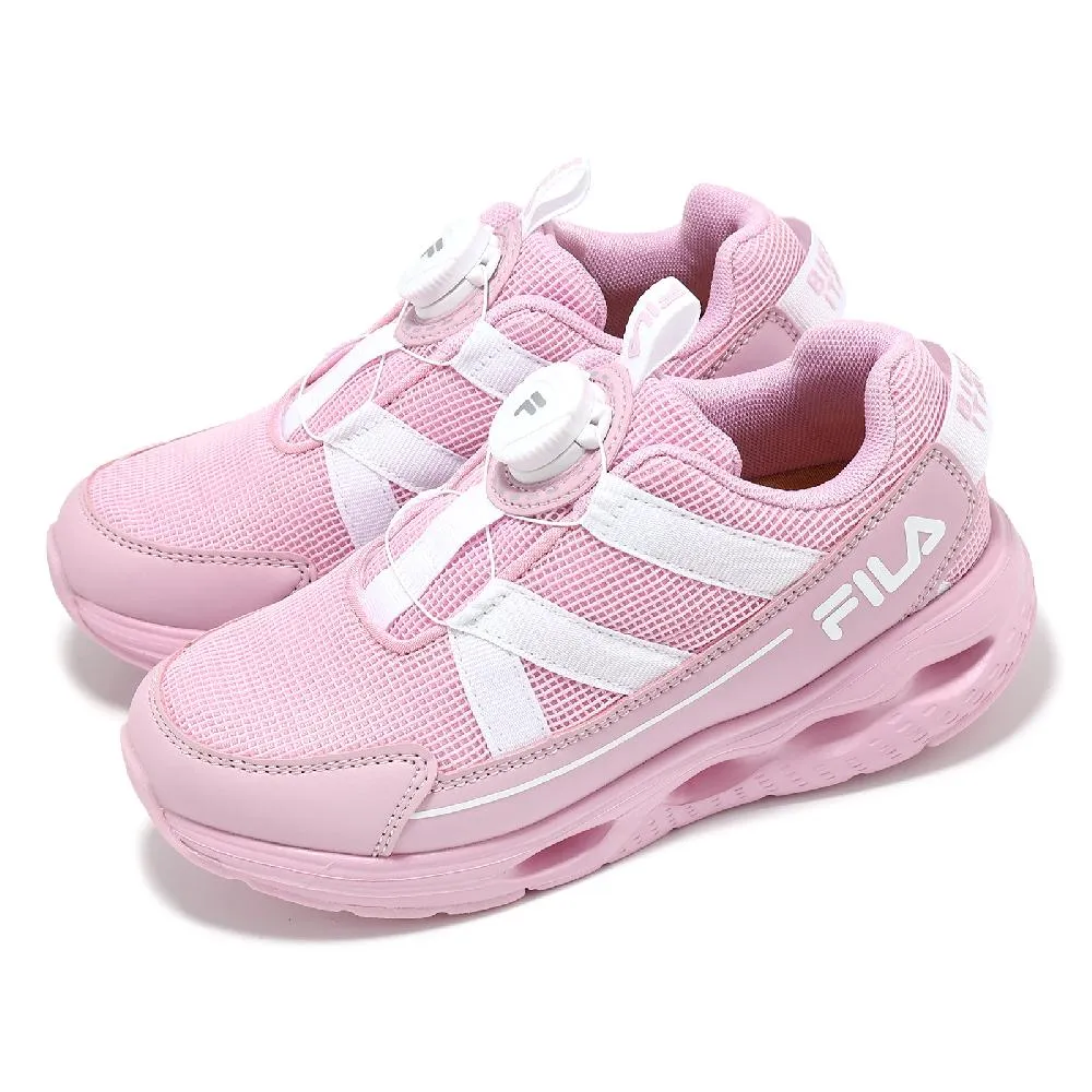 Fila 斐樂 慢跑鞋 J839Y 中童 粉 旋鈕 緩衝 拼接 閃燈 發光 小朋友 運動鞋 2J839Y511 歷史價格詳細信息
