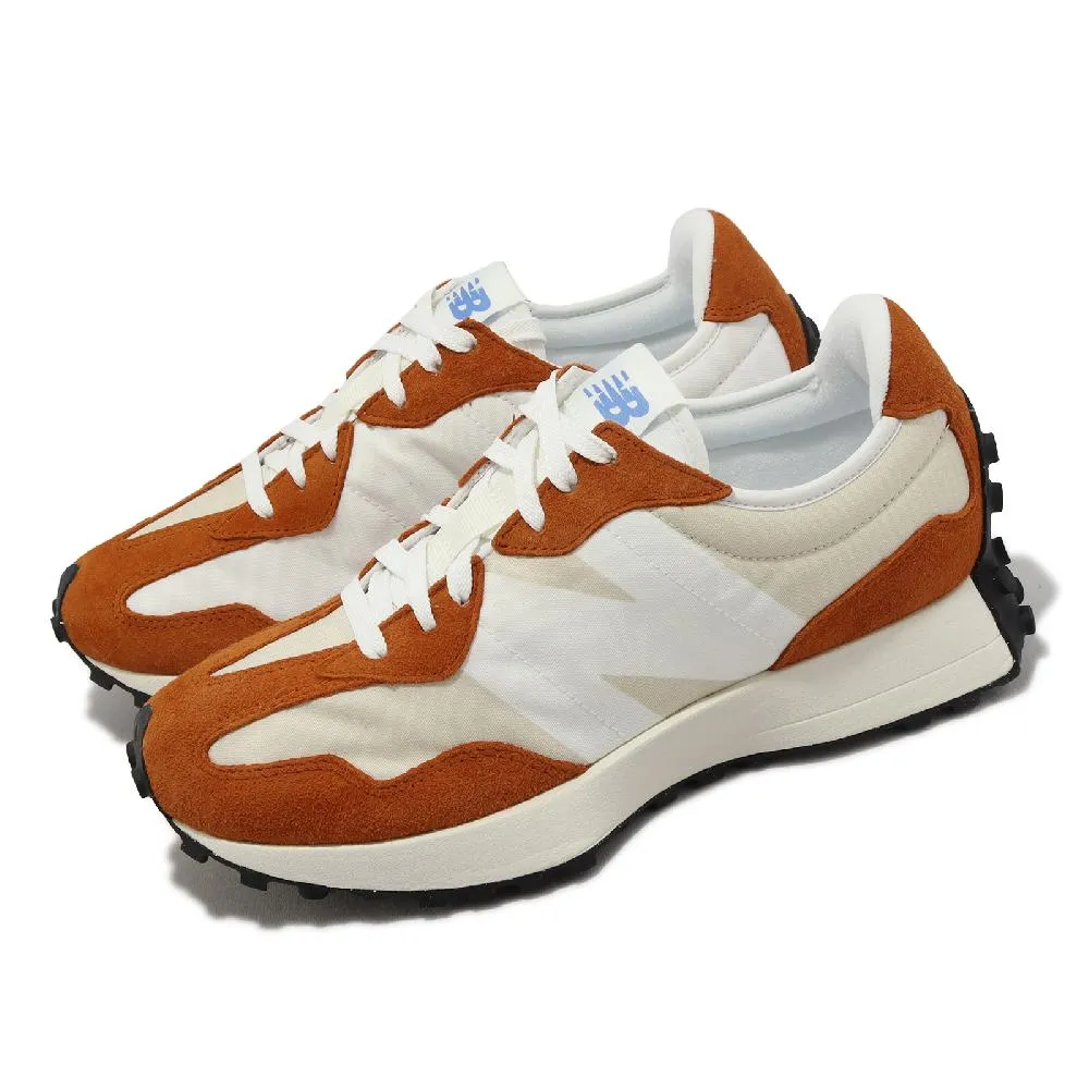 休閒鞋 327 男鞋 橘 軍綠 復古 麂皮 大N 情侶鞋 NB MS327HC-D 歷史價格詳細信息