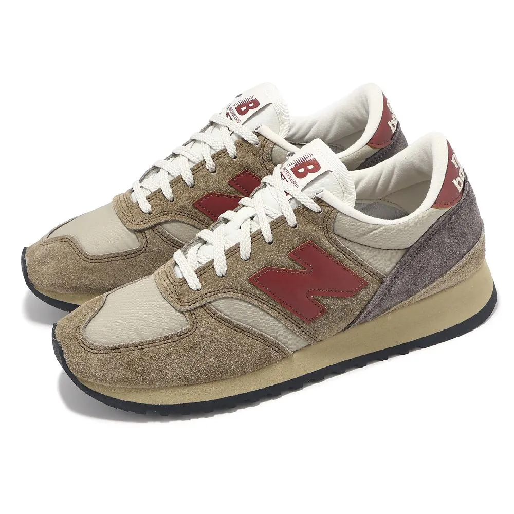 New Balance 紐巴倫 休閒鞋 730 男鞋 灰 棕 英製 Inverse Pack 絨面 拼接 復古 M730INV-D 歷史價格詳細信息