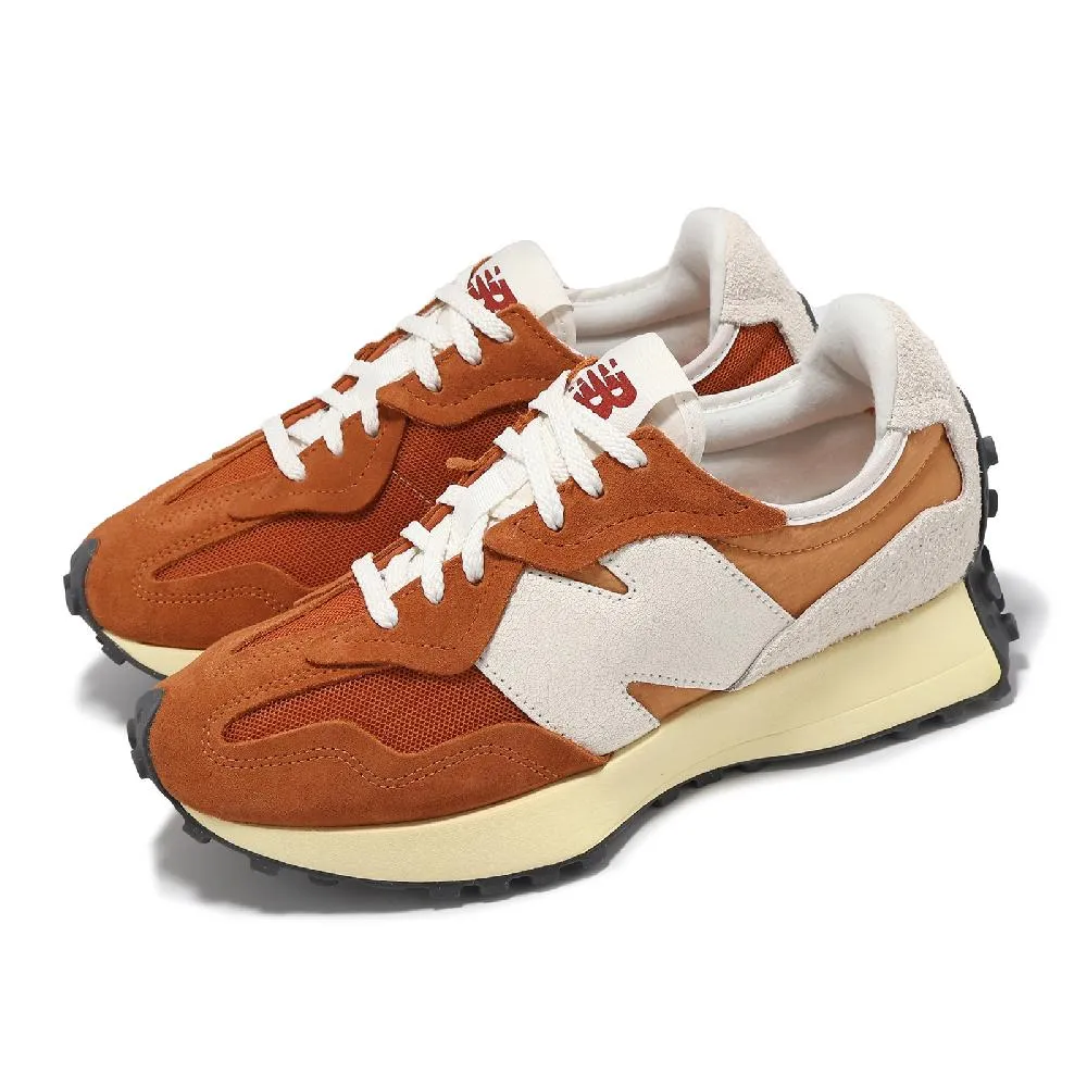 New Balance 327 土橘白 麂皮 網布 復古 慢跑 休閒鞋 男款 B4610【新竹皇家U327LF】 歷史價格詳細信息