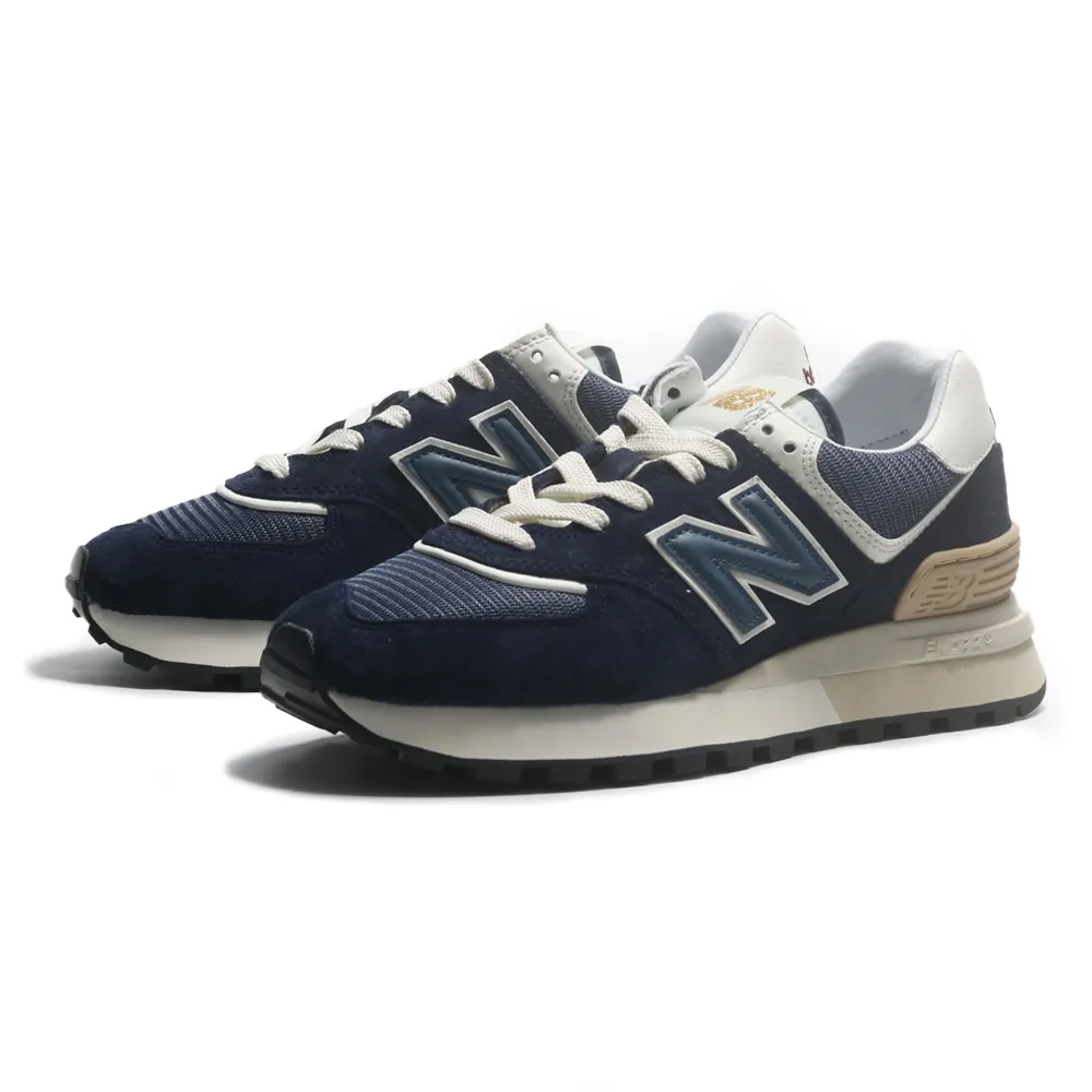 NEW BALANCE 574 慢跑鞋 NB574 海軍藍 深藍 復古 麂皮 男女鞋 歷史價格詳細信息