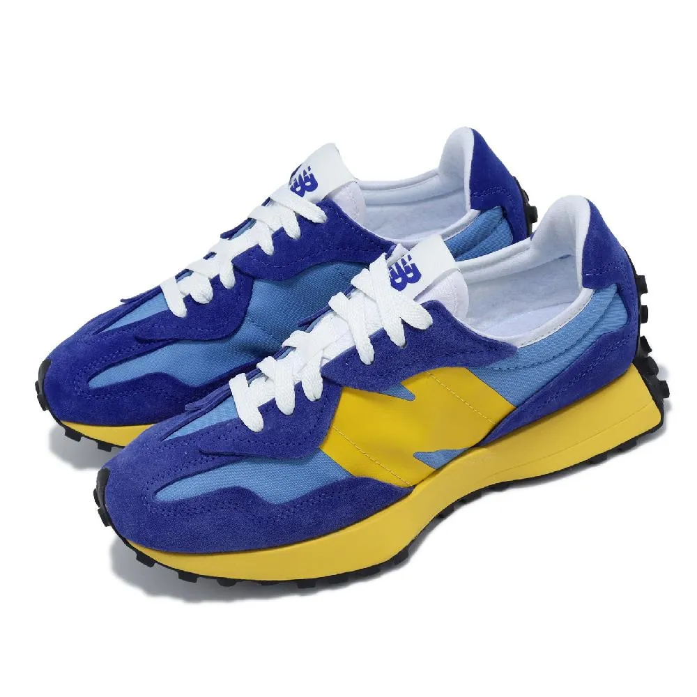 休閒鞋 327 男鞋 藍 灰 復古 麂皮 帆布 大N 運動鞋 NB U327WPB-D 歷史價格詳細信息