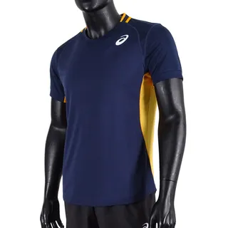 Asics [2041A134-602] 男 開襟 上衣 網球衣 POLO衫 短袖上衣 運動 訓練 健身 快乾 紅 歷史價格詳細信息