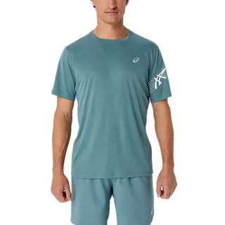 Asics [2011C736-400] 男 短褲 涼感七吋短褲 運動 休閒 跑步 訓練 健身 彈性 亞瑟士 藍 歷史價格詳細信息