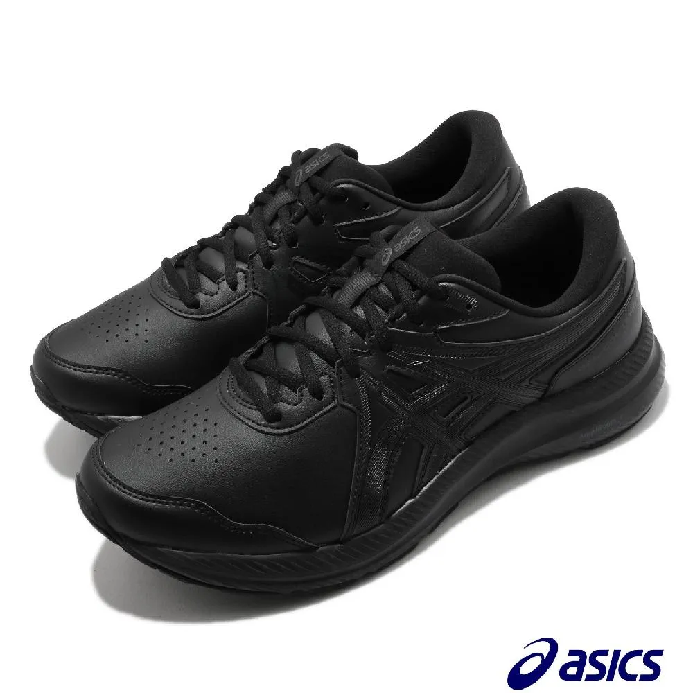 Asics 慢跑鞋 Gel-Contend SL D 寬楦 女鞋 全黑 皮革 基本款 【ACS】 1132A056001 歷史價格詳細信息