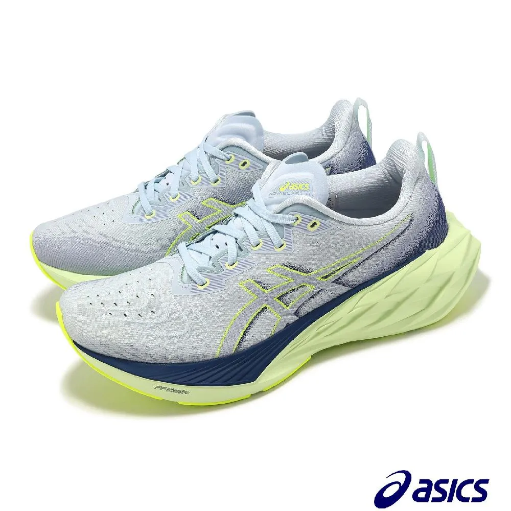 Asics 慢跑鞋 Novablast 2 男鞋 藍 白 高彈力 路跑 休閒 運動鞋【ACS】 1011B192-400 歷史價格詳細信息