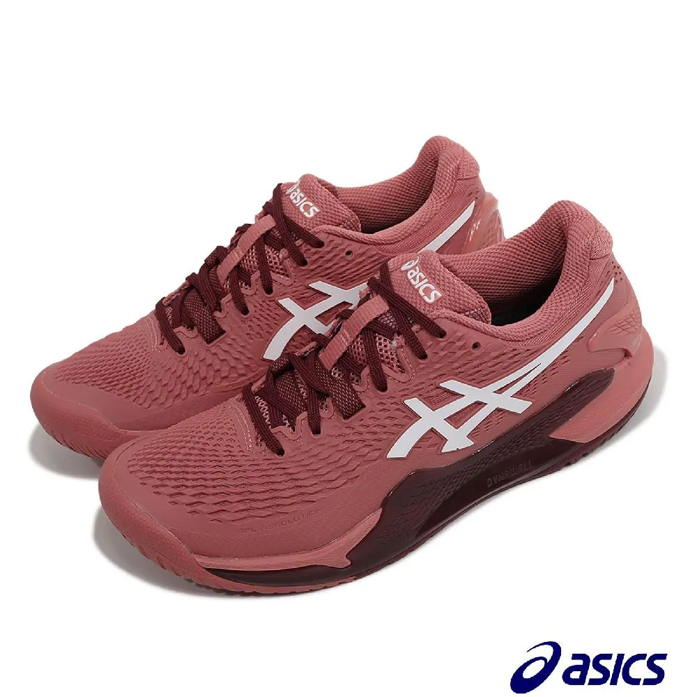 Asics 亞瑟士 網球鞋 GEL-Resolution 9 女鞋 粉 澳網配色 吸震 亞瑟膠 運動鞋 亞瑟士 1042A208700 歷史價格詳細信息