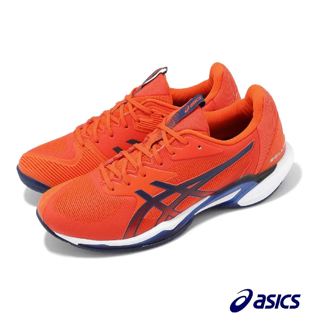 Asics 亞瑟士 網球鞋 Solution Speed FF 3 Clay 男鞋 白 美網配色 紅土底 運動鞋 1041A437102 歷史價格詳細信息
