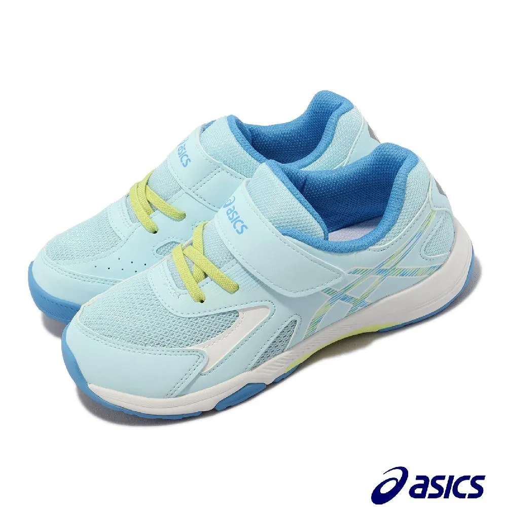 ASICS 亞瑟士 LAZERBEAM KC-MG 魔鬼氈 慢跑鞋 中童 藍黃 R9491(1154A158-402) 歷史價格詳細信息