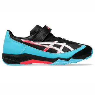 Asics Lazerbeam Sj-mg-w [1154A206-001] 大童 慢跑鞋 運動 魔鬼氈 透氣 黑 白 歷史價格詳細信息