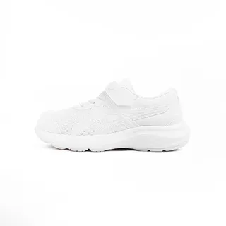 Asics Contend 9 Ps [1014A338-001] 中童 慢跑鞋 運動 休閒 魔鬼氈 透氣 黑 藍 歷史價格詳細信息