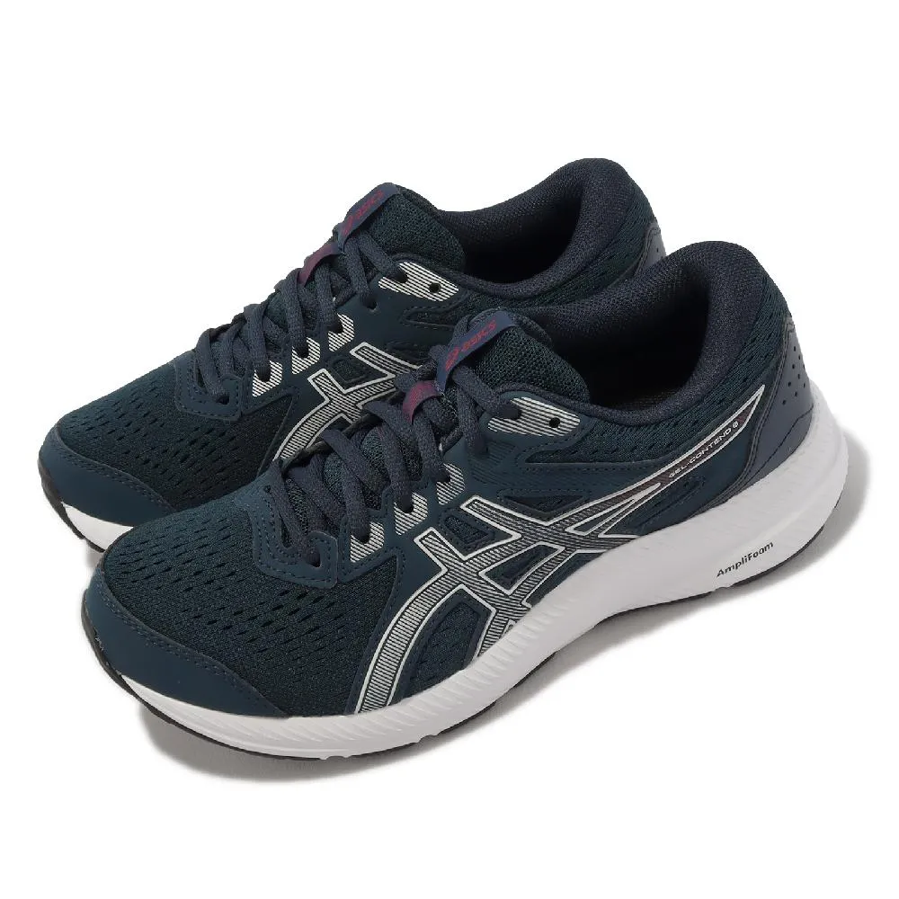 ASICS慢跑鞋 女鞋 GEL-CONTEND 8 亞瑟膠 緩震耐用 足弓支撐 跑步鞋 亞瑟士運動鞋 F9198 奧森 歷史價格詳細信息