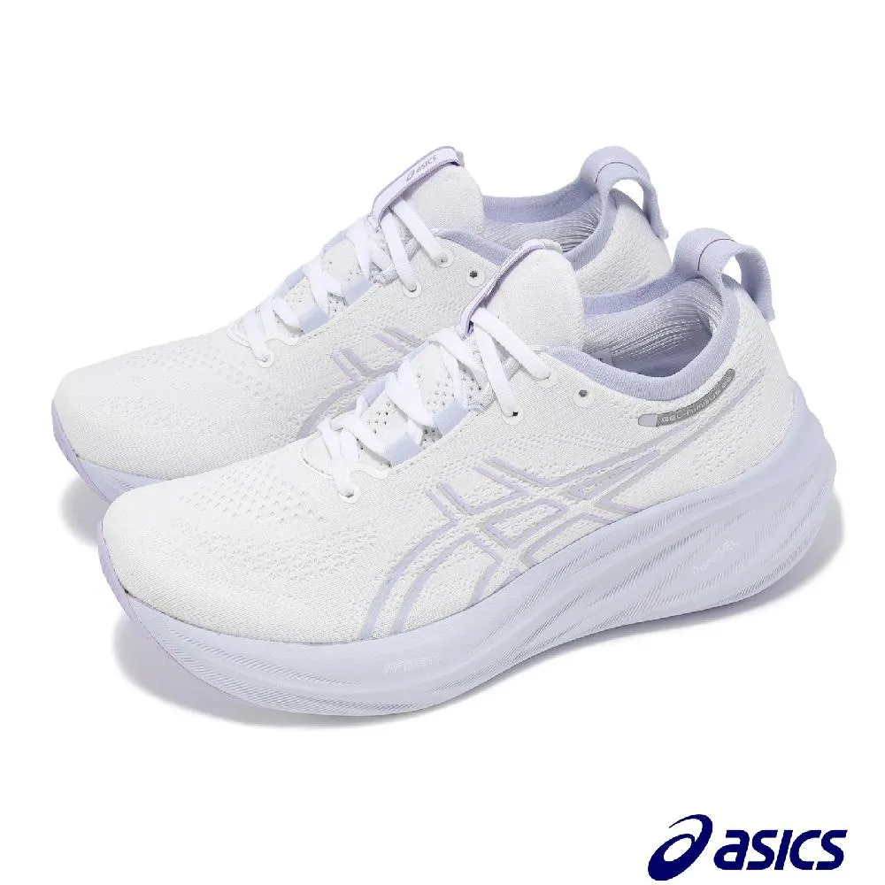 Asics 亞瑟士 慢跑鞋 GEL-Nimbus 26 女鞋 米白 MIRAI 緩衝 厚底 運動鞋 1012B601101 歷史價格詳細信息