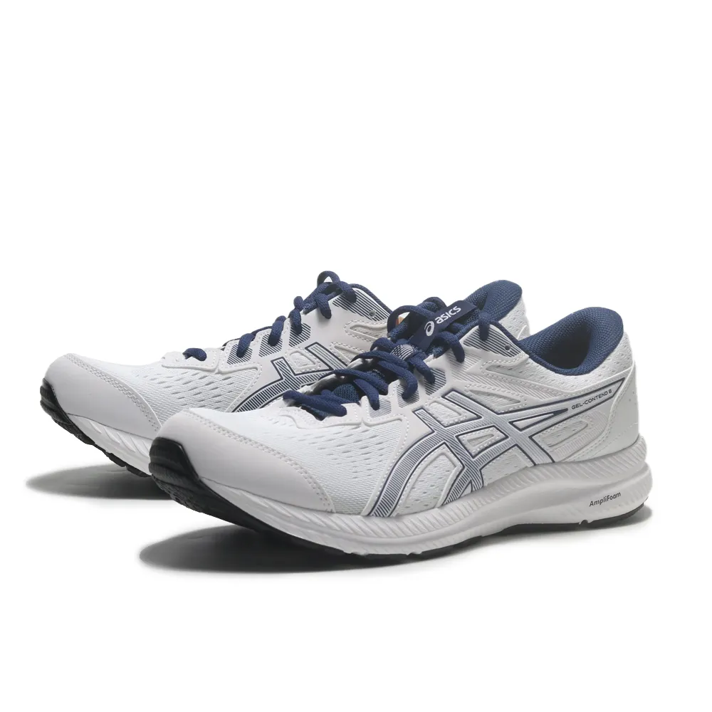 Asics 慢跑鞋 GEL-Contend 8 男鞋 女鞋 黑 銀 路跑 運動鞋 亞瑟士 1011B492007 歷史價格詳細信息