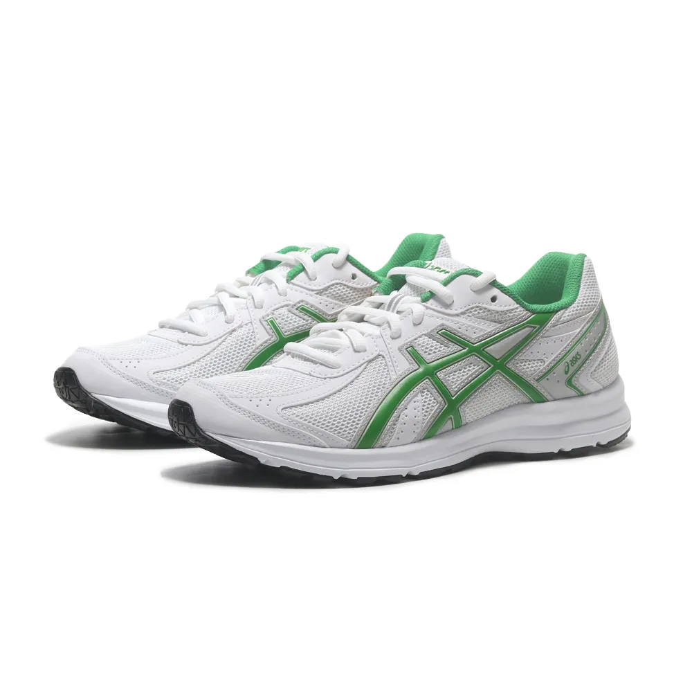 Asics JOG 100S [1201A896-100] 男女 休閒鞋 運動 復古 慢跑 寬楦 緩震 舒適 白綠 歷史價格詳細信息