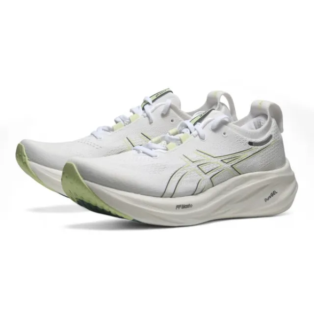 ASICS 慢跑鞋 GEL NIMBUS 26 薄荷綠 彈力 頂級慢跑鞋 女 1012B601300 歷史價格詳細信息