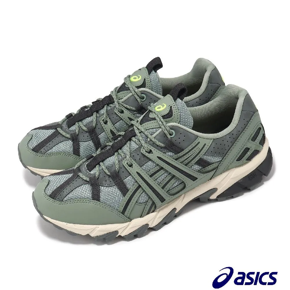 Asics 亞瑟士 休閒鞋 GEL-Sonoma 15-50 男鞋 綠 米白 戶外 復古越野 拼接 1201A438302 歷史價格詳細信息