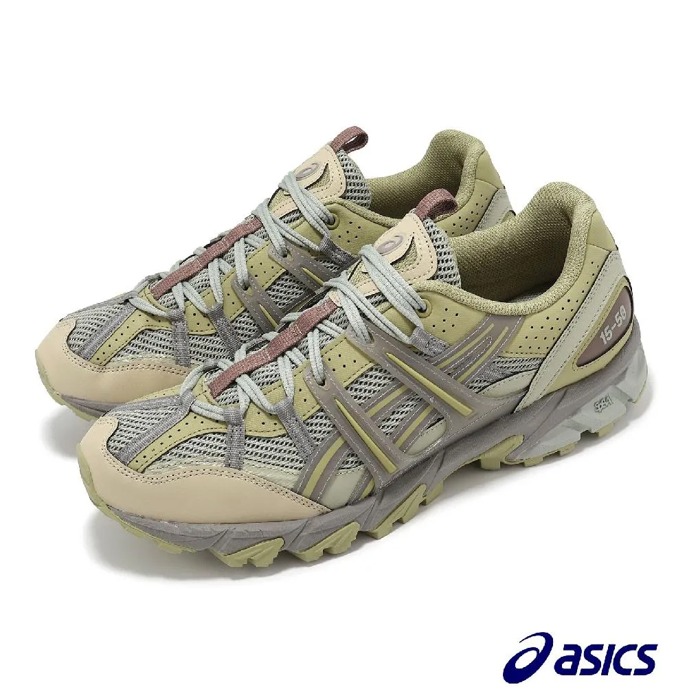 Asics 亞瑟士 休閒鞋 GEL-Sonoma 15-50 男鞋 綠 米白 戶外 復古越野 拼接 1201A438302 歷史價格詳細信息