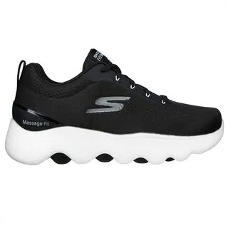 Skechers 休閒鞋 Massage Fit Lite 黑 白 健走鞋 按摩科技 女鞋【ACS】 136982BKW 歷史價格詳細信息