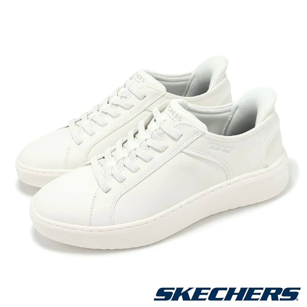 Skechers 斯凱奇 休閒鞋 Court Break-Double Vented Slip-Ins 男鞋 寬楦 米白 厚底 183177WWHT 價格比較,價格查詢,歷史價格詳細信息