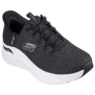 Skechers Arch Fit 2.0 [150066WWBL] 女 休閒鞋 寬楦 厚底 套入式 瞬穿 白 藍 歷史價格詳細信息
