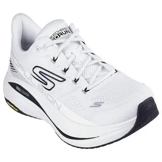 Skechers 慢跑鞋 Max Cushioning 米白 奶茶 厚底 女鞋 運動鞋【ACS】 128047-OFWT 歷史價格詳細信息