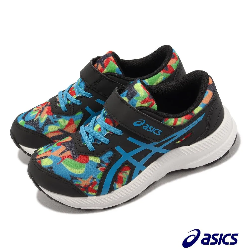 asics 亞瑟士 童鞋 CONTEND 慢跑鞋 運動鞋 大童 綁鞋帶 1014A192-405 歷史價格詳細信息