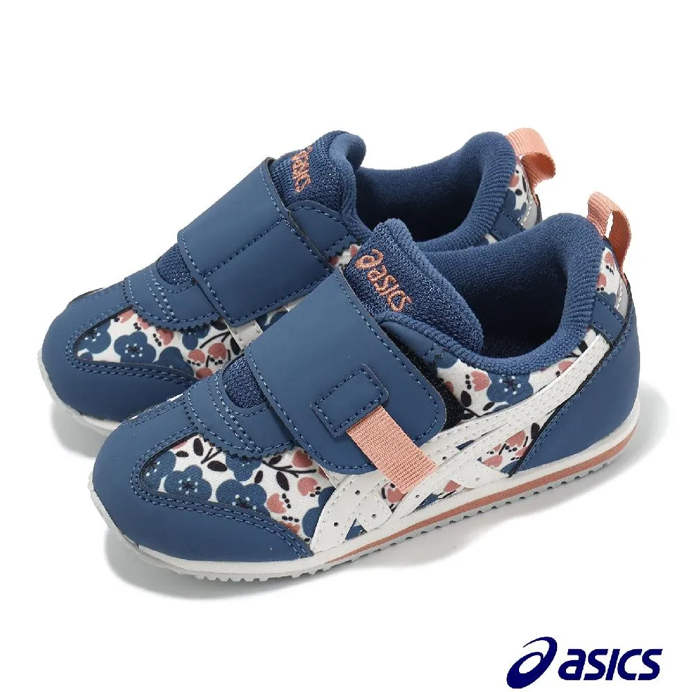 Asics 休閒鞋 Idaho Baby 米白 紫 童鞋 小童鞋 魔鬼氈 碎花 運動鞋 【ACS】 TUB167500 歷史價格詳細信息
