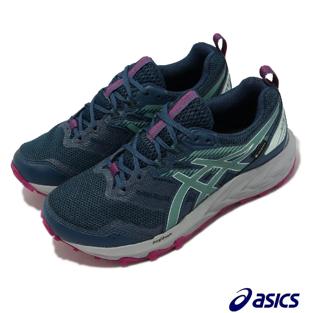 Asics 亞瑟士 防水野跑鞋 GEL-Trabuco 12 GTX 男鞋 黑 綠 機能 抓地 1011B801003 歷史價格詳細信息