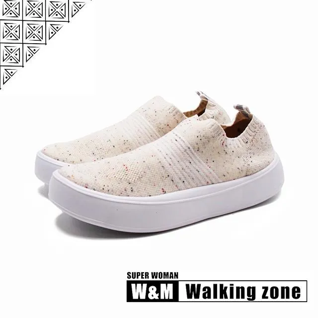 WALKING ZONE 針織透氣綁帶運動鞋 男鞋-藍(另有黑) 歷史價格詳細信息