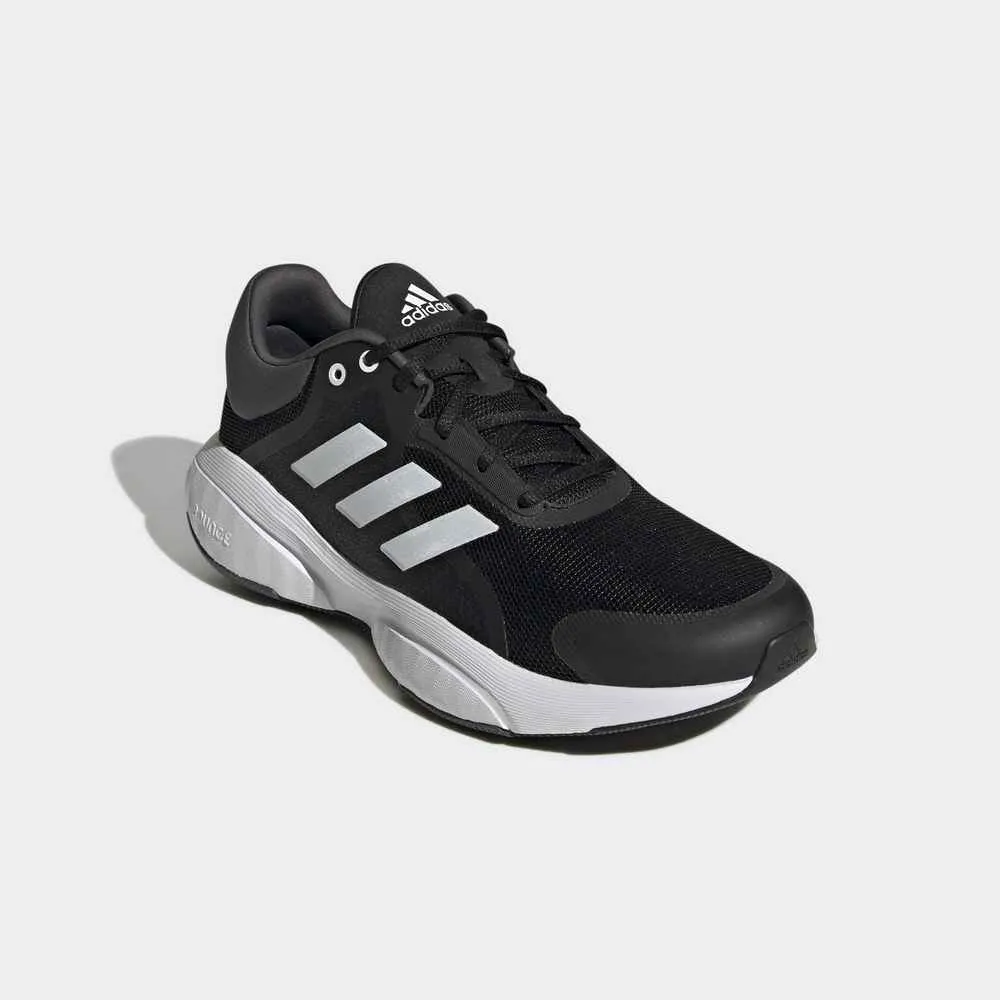 Adidas Response [GW6646] 男女 慢跑鞋 運動 訓練 緩震 透氣 舒適 愛迪達 黑灰白 歷史價格詳細信息