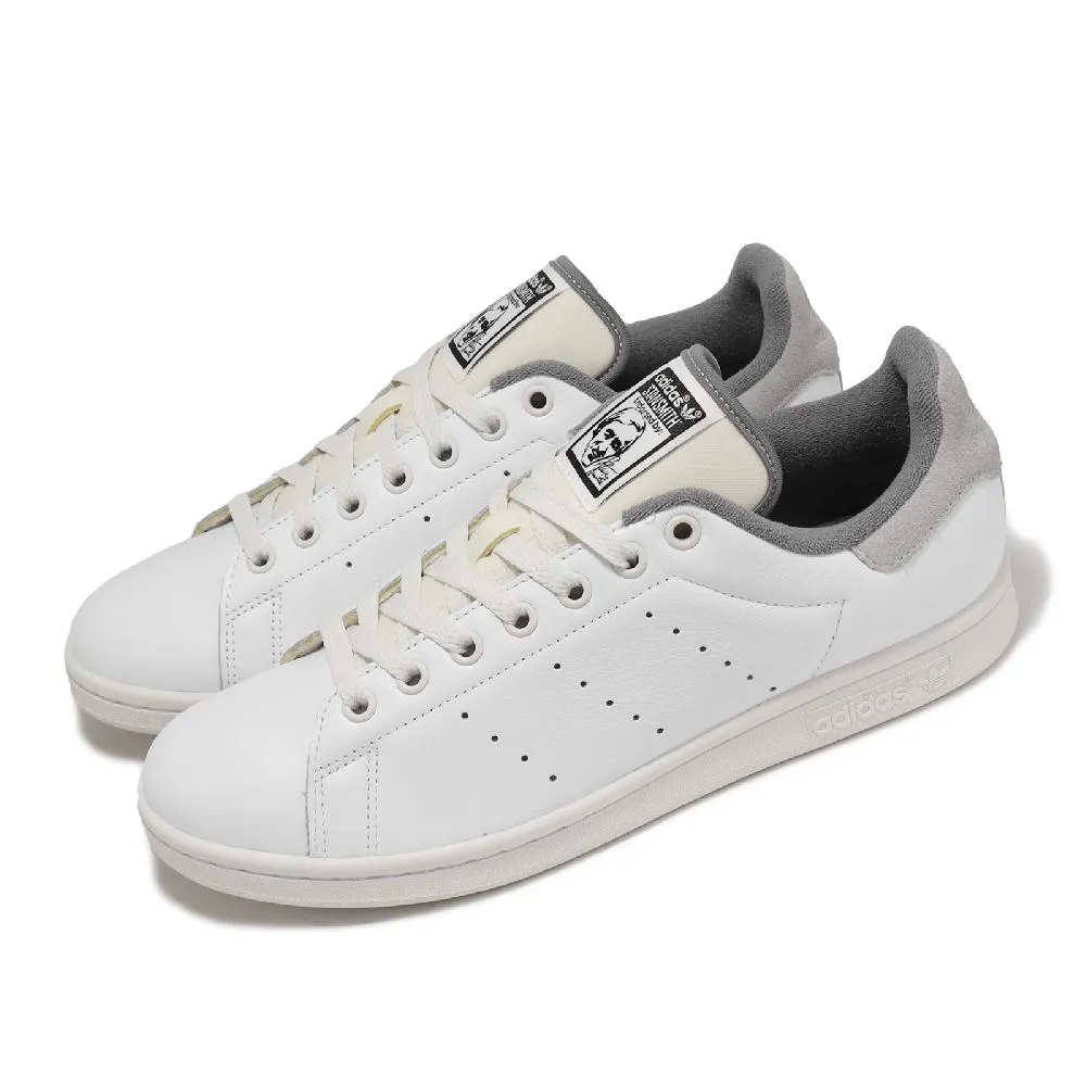 adidas 休閒鞋 Stan Smith 白 灰 男鞋 丹寧布 皮革 小白鞋 運動鞋 【ACS】 FZ6442 歷史價格詳細信息