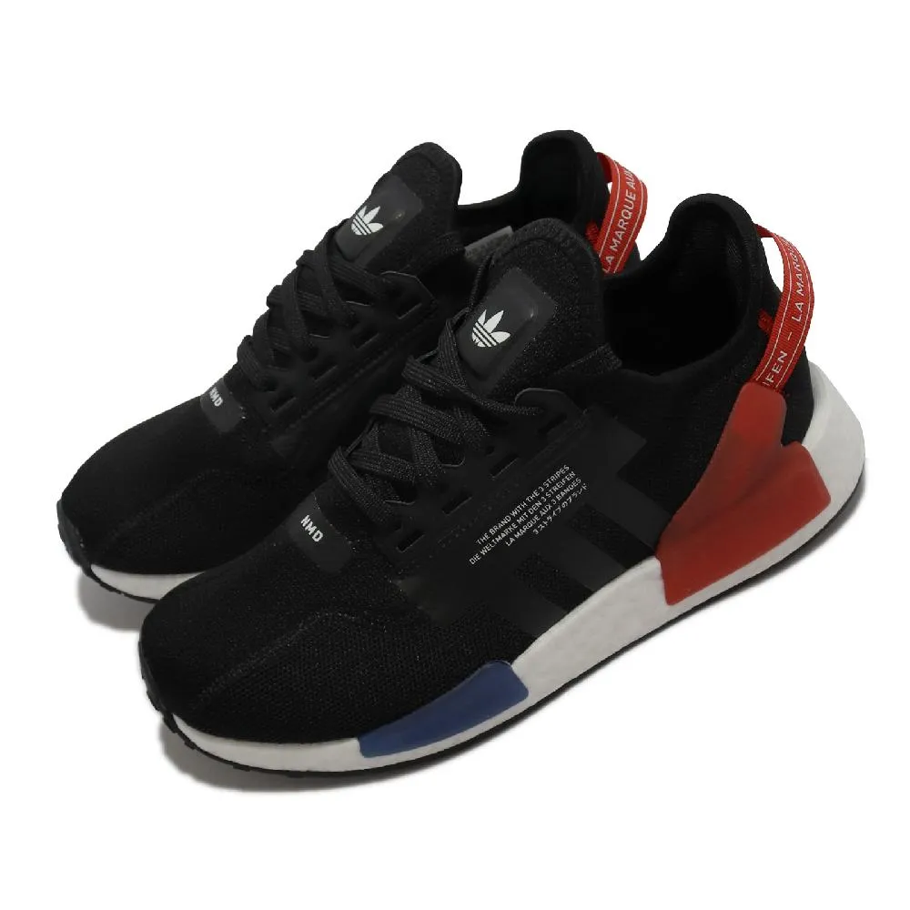 adidas 休閒鞋 NMD_R1.V2 白 黑 紅 三葉草 小白鞋 BOOST 男鞋 【ACS】 H02537 歷史價格詳細信息