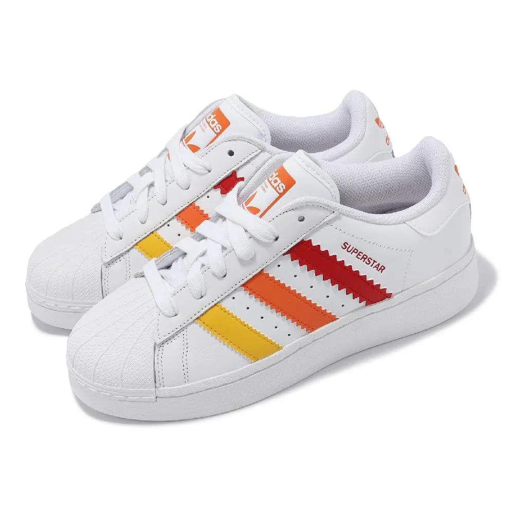 adidas 休閒鞋 Superstar XLG W 白 藍 三葉草 厚底增高 女鞋 愛迪達 ACS IF3003 歷史價格詳細信息