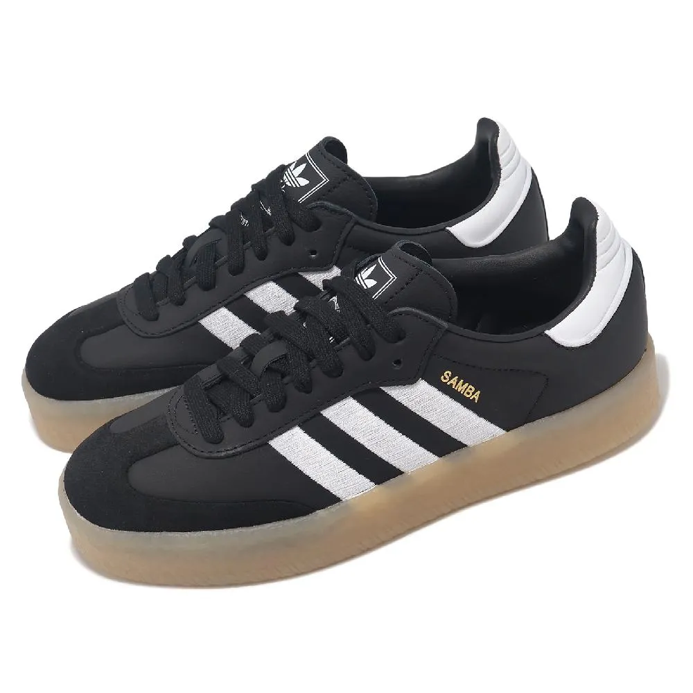 【ADIDAS】SAMBAE W 休閒鞋 女鞋 黑色-JI1350 歷史價格詳細信息