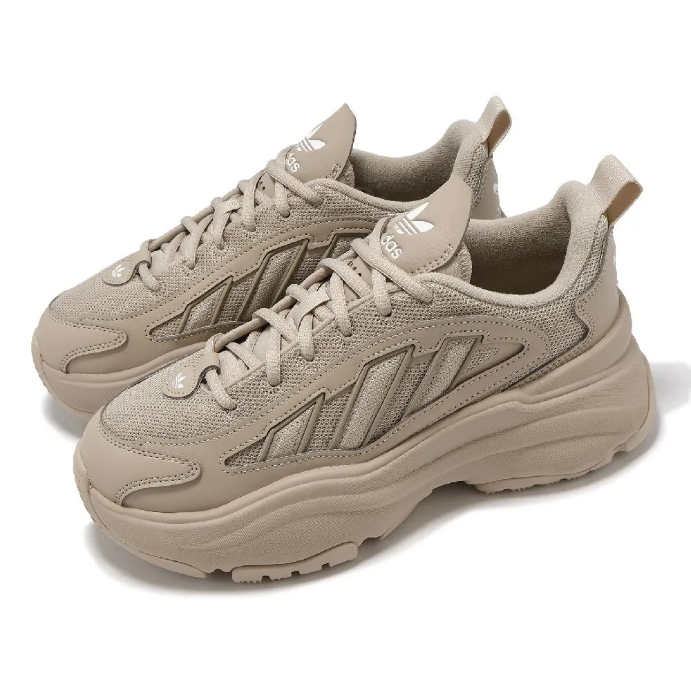 adidas 愛迪達 休閒鞋 Ozgaia W 女鞋 米白 藍 老爹鞋 厚底 增高 IE3918 歷史價格詳細信息