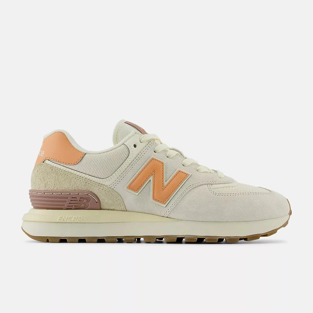 New Balance U574LGCO 男女 復古鞋 運動 休閒 D楦 NB 574 舒適 耐穿 緩震 米 橘 歷史價格詳細信息