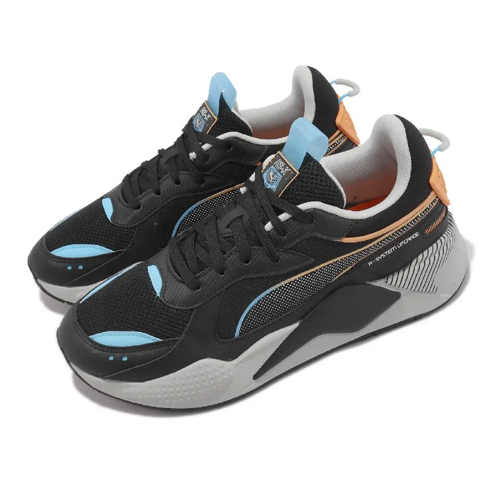 【PUMA】休閒鞋 RS-X 3D 男鞋 女鞋 灰 黑 拼接 復古 老爹鞋 運動鞋(390025-04) 歷史價格詳細信息