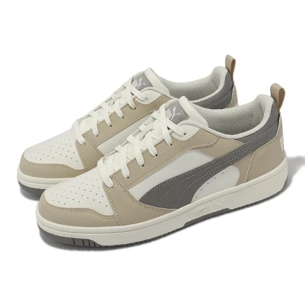 Puma 彪馬 休閒鞋 Rebound V6 Low 男鞋 女鞋 情侶鞋 黑 白 皮革 經典 復古 39232801 歷史價格詳細信息